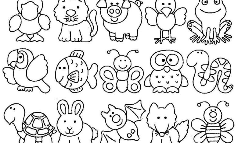 Animal Coloring Page