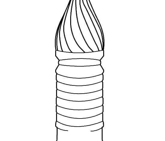 Bottle Coloring Page