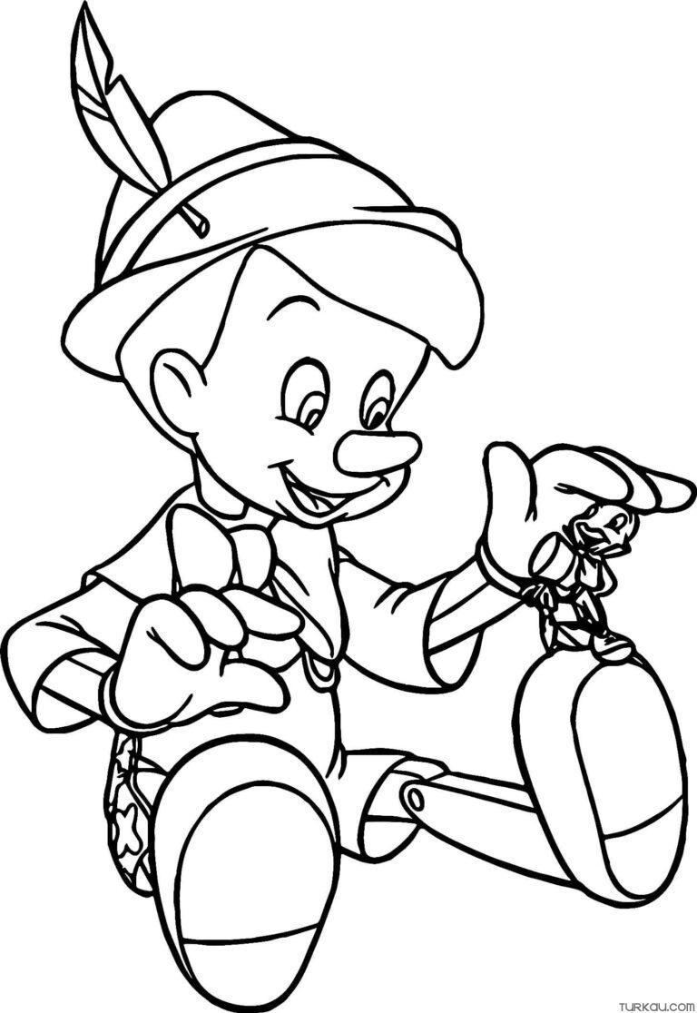 Disney Pinocchio Coloring Page » Turkau