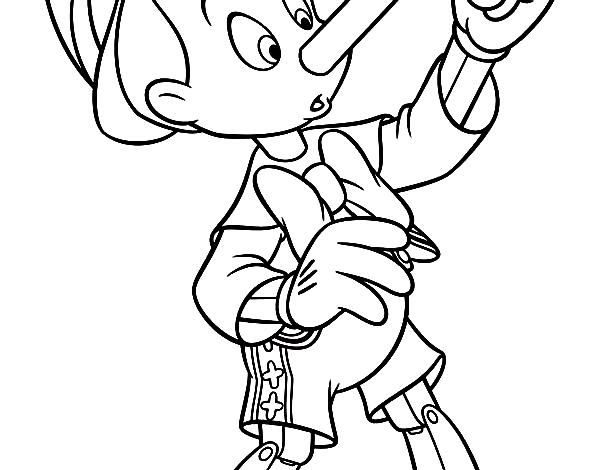 Disney Pinocchio Coloring Pages