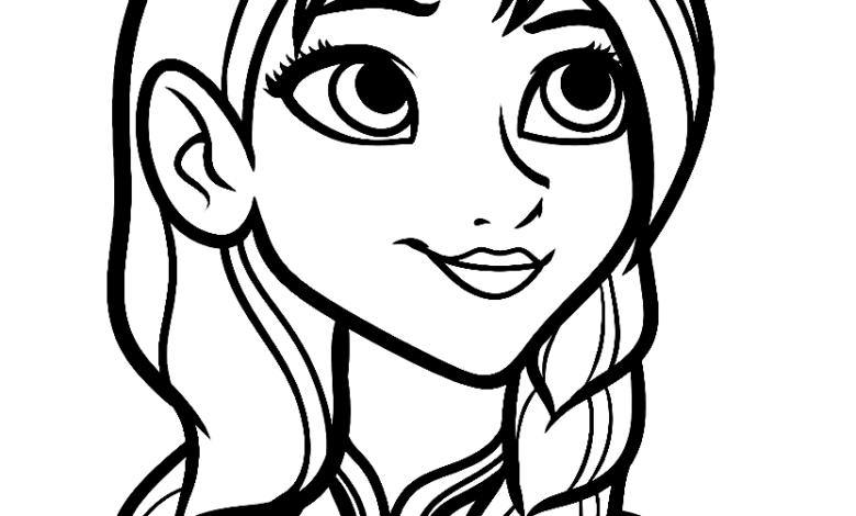 Elsa Coloring Pages for Girls