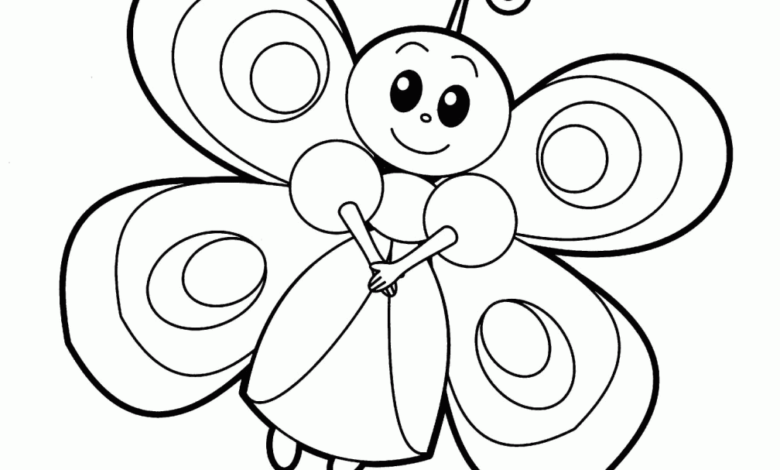 Fairy Coloring Page