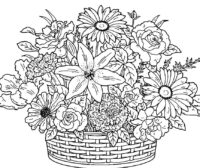 Flowers Printable Sheets Coloring Pages