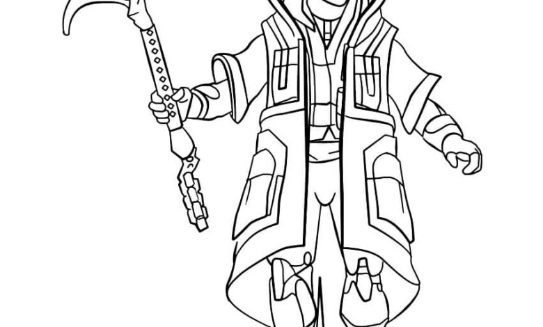 Fortnite Coloring Pages
