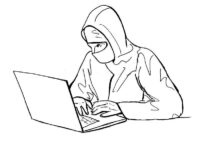 Hacker Coloring Pages