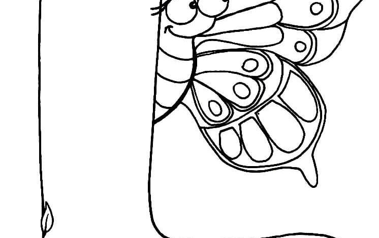Letter L Coloring Page