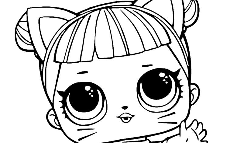 Lol Doll Coloring Page