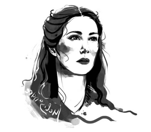 Melisandre Game of Thrones Coloring Pages