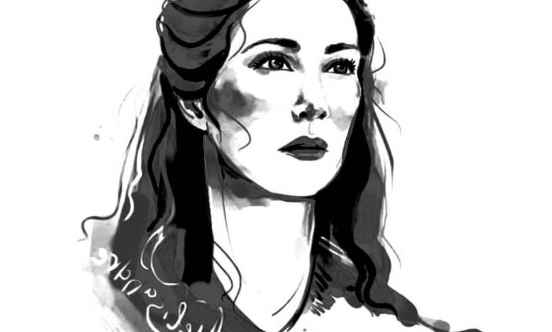 Melisandre Game of Thrones Coloring Pages