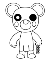 Piggy Coloring Page