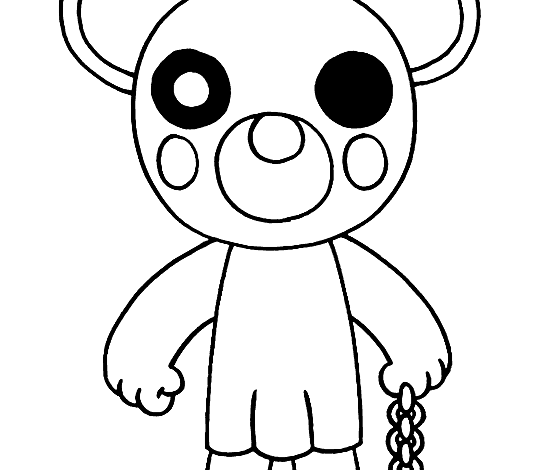 Piggy Coloring Page