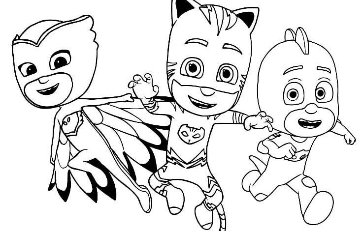 Pjmask Coloring Pages