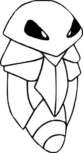 Pokemon Kakuna Coloring Page
