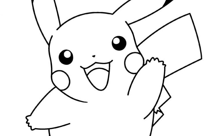 Pikachu Pokemon Coloring Pages