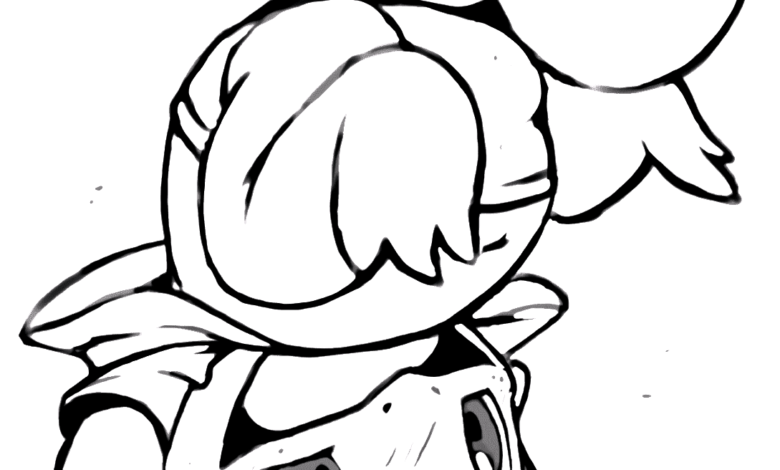 Pokemon Squirtle Overturn Coloring Pages