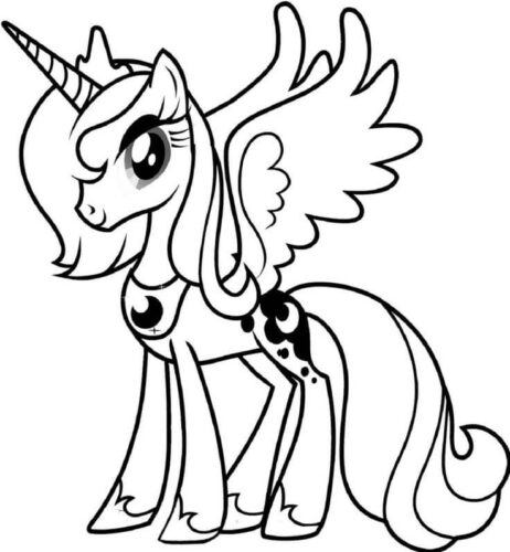 Pony Coloring Page