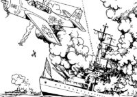 Realistic War Coloring Page Realistic War Coloring Page