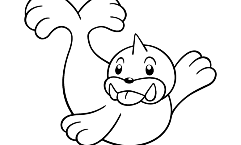 Seel Coloring Pages