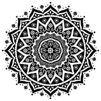 Uzbek Patterns Tattoo Mandala Coloring Page