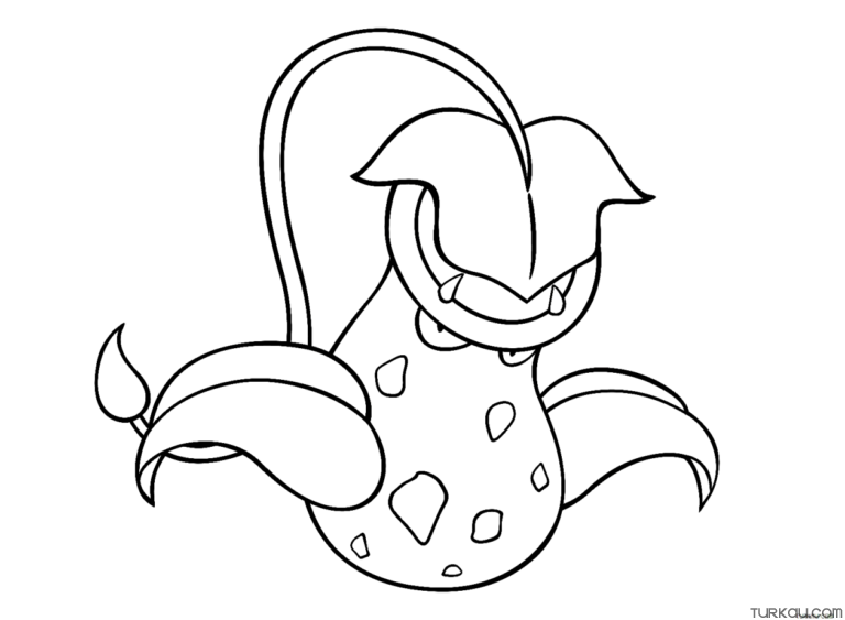 Victreebel Pokemon Coloring Page » Turkau