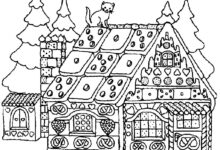 Winter Christmas Coloring Page