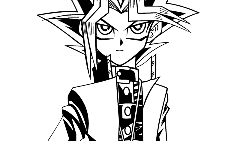 Yugioh Coloring Page