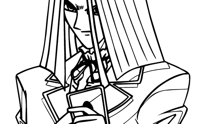 Yugioh Pegasus Coloring Page
