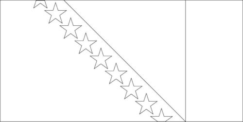 Bosnia And Herzegovina Flag Coloring Page