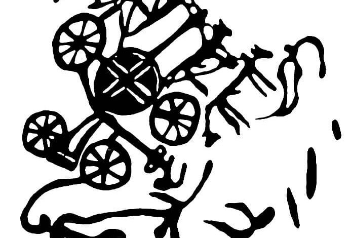 Asian Tengrism Coloring Page