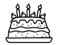 Best Cake Coloring Page Best Cake Coloring Page