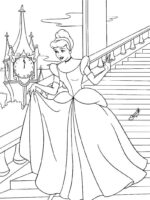 Cinderella Coloring Page