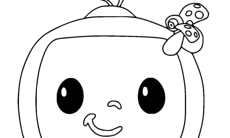 Cocomelon Coloring Pages for Kids