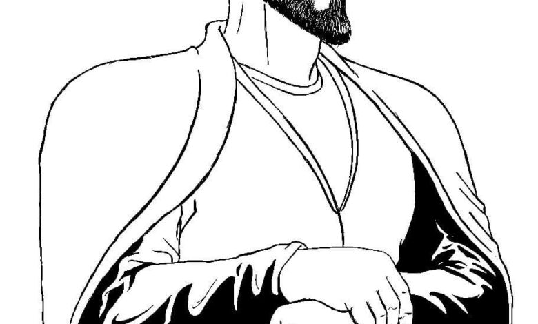 Emperor Tamerlan Coloring Page