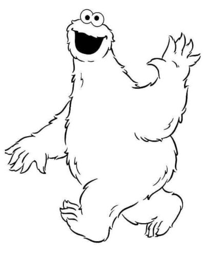 Monsters Coloring Page