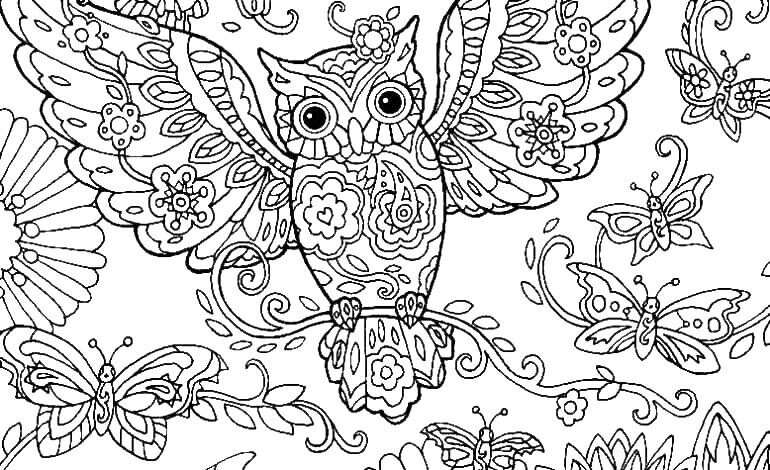 Motivational Bird Coloring Page