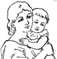 New Mothers Day Coloring Page