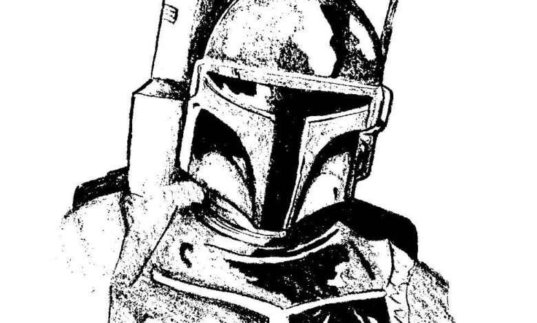 Star Wars Drawings Coloring Page