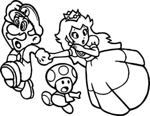 Super Mario Coloring Pages 1 Super Mario Coloring Pages