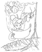 Tinkerbell Coloring Page