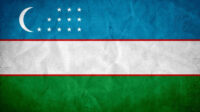 Uzbekistan Flag