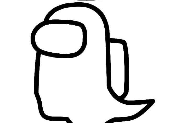 Among Us Colouring Pages