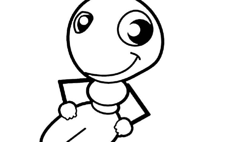 Ant Coloring Pages