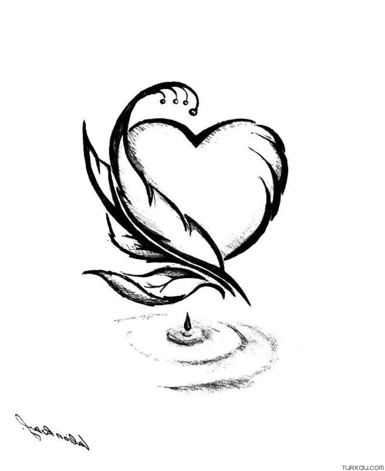 Art Love Coloring Page » Turkau