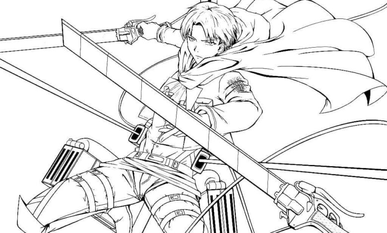 Attack Titan Coloring Page