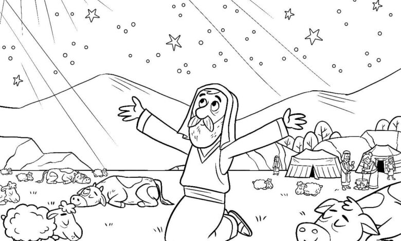 Bible Coloring Page