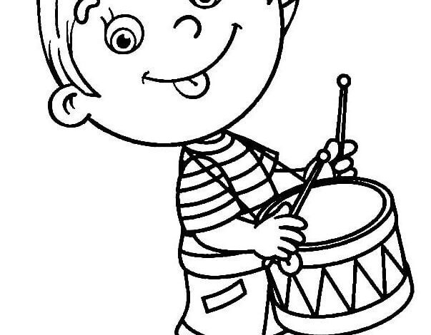 Boy Coloring Pages for Kids