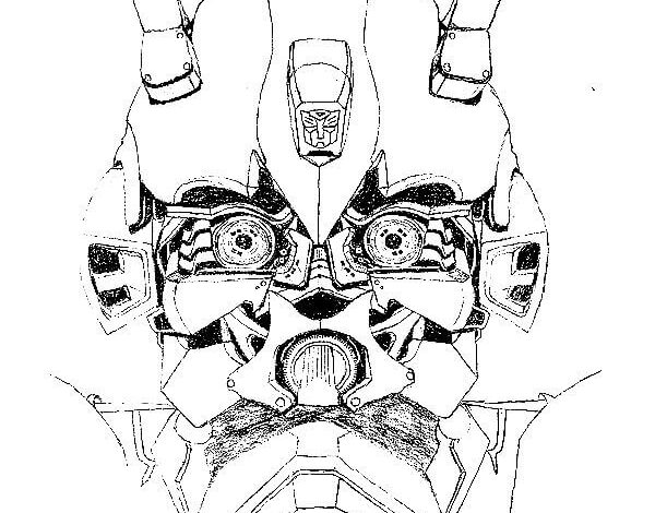 Bumblebee Coloring Page