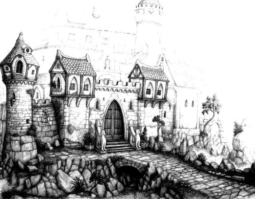 Castles Coloring Pages