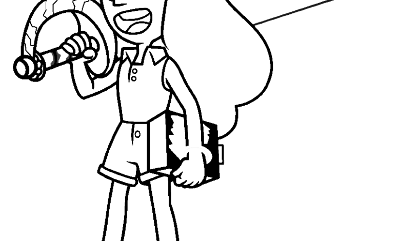 Connie Coloring Pages for Girls