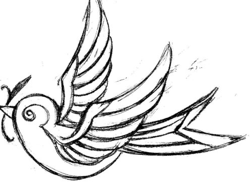 Cool Bird Coloring Page
